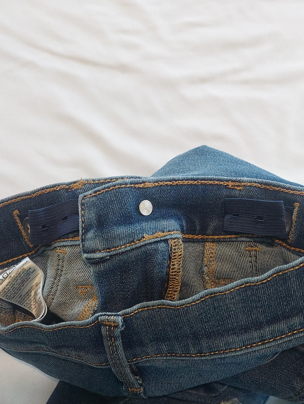 Old Navy Childrens Ripped Skinny Jeans Size 12  - Blue